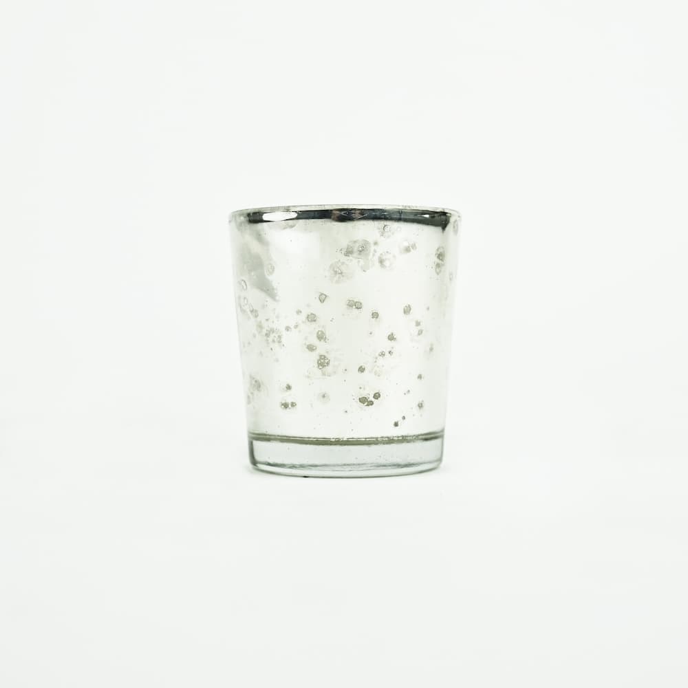 Silver Votive Candle Pack - 24 Candles