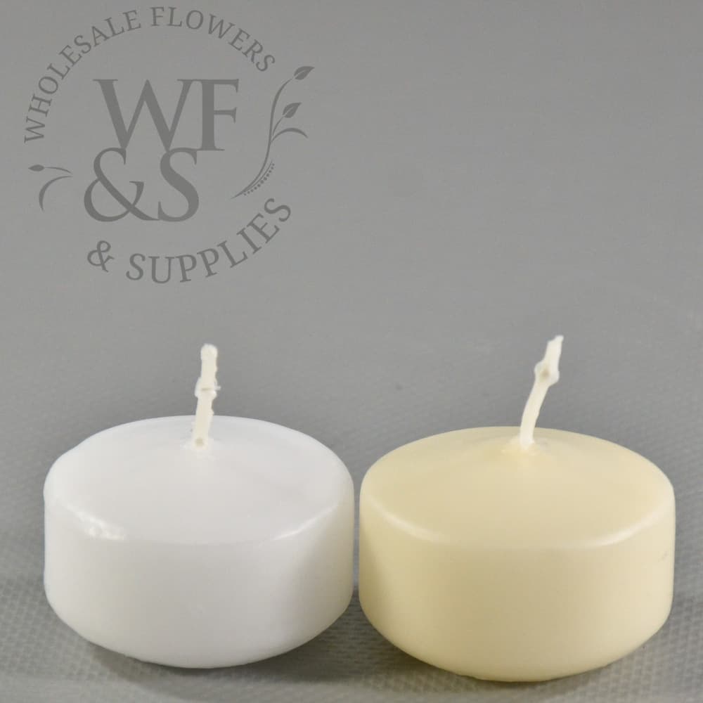 1¾" Round Floating Candles 20 Pack