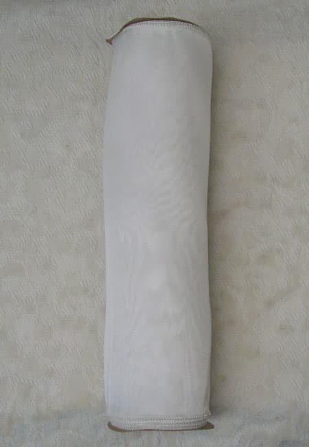 11 3/4" Wired Garland - Tisu White