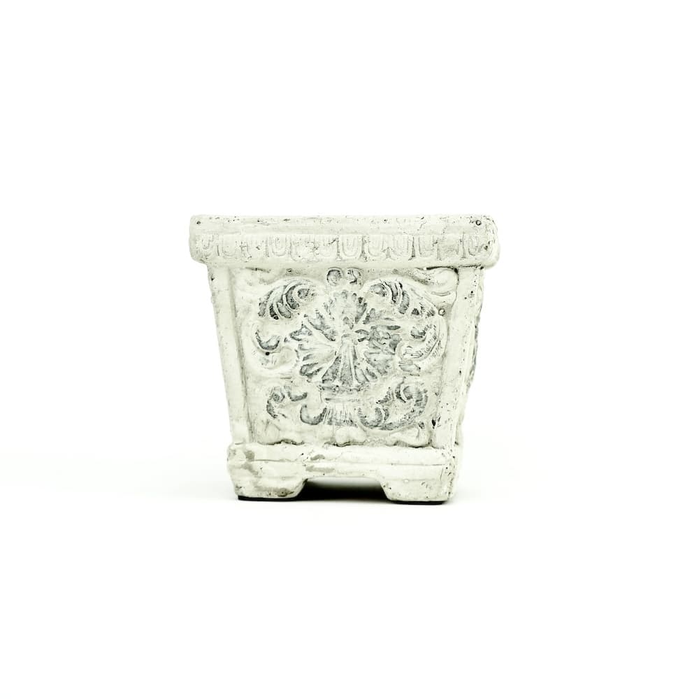 4" French Insignia Clay Pot