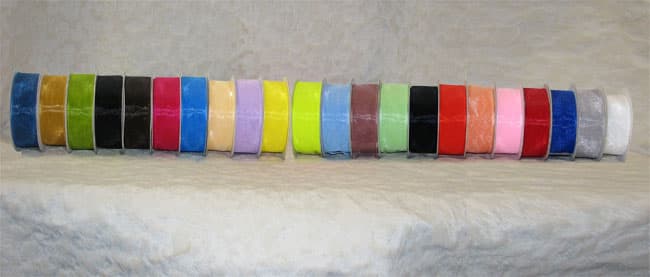 1.5" PolyWired Organza Ribbon