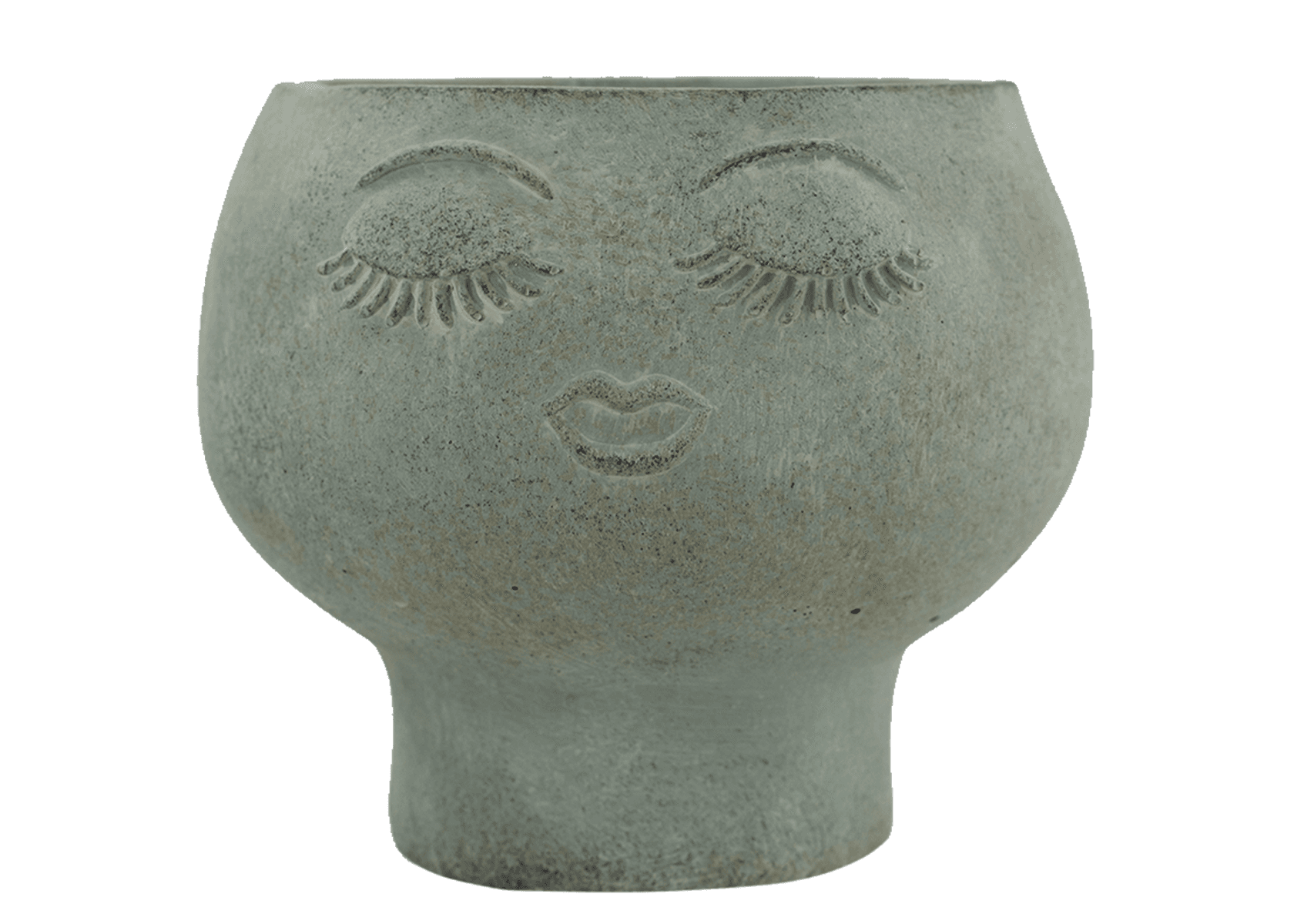 5 1/2" - Face garden planter