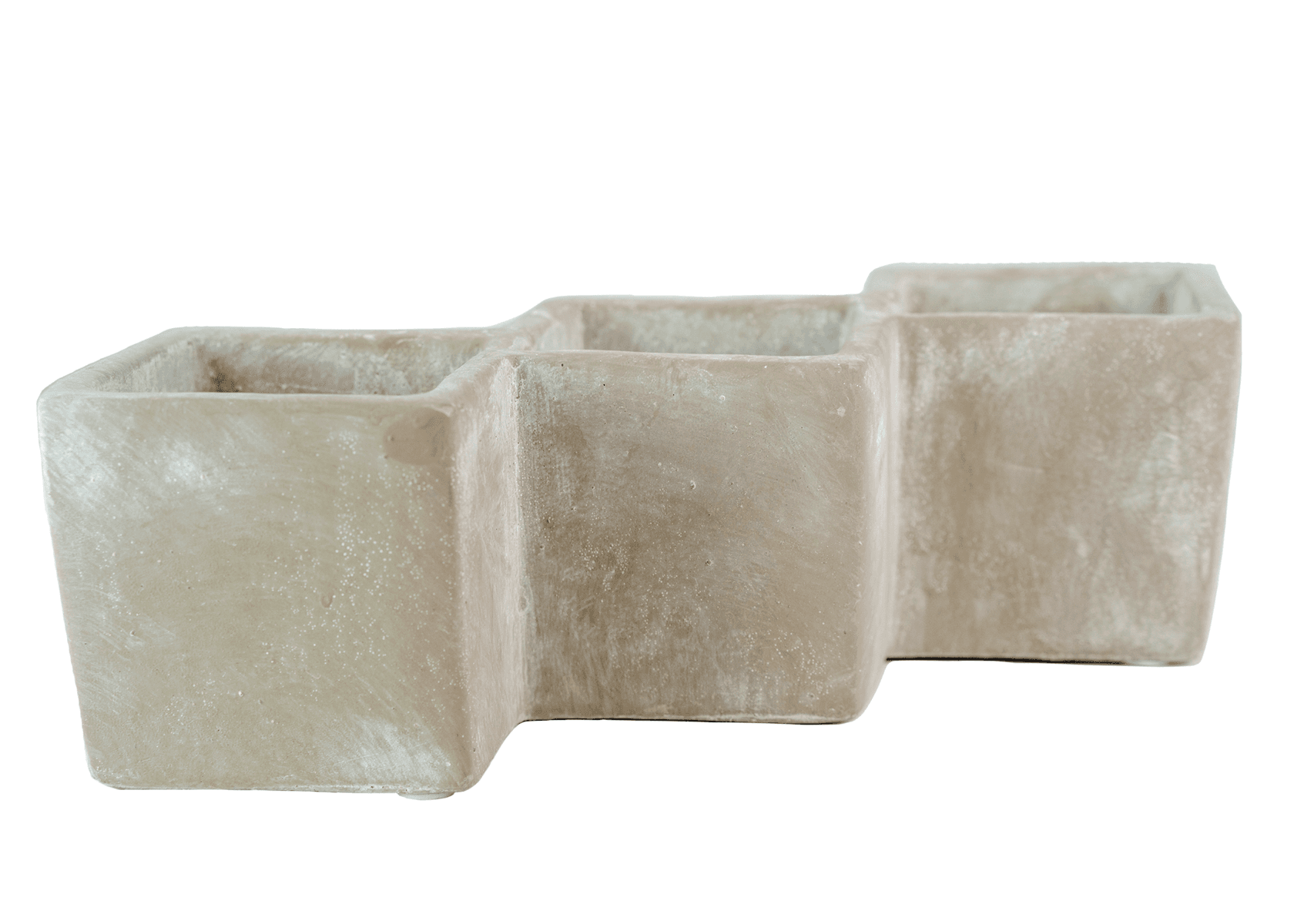 14.5" Triple Stone Planter