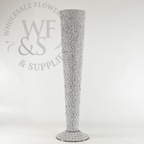 Diamond Glitter Pilsner Vase 24" 