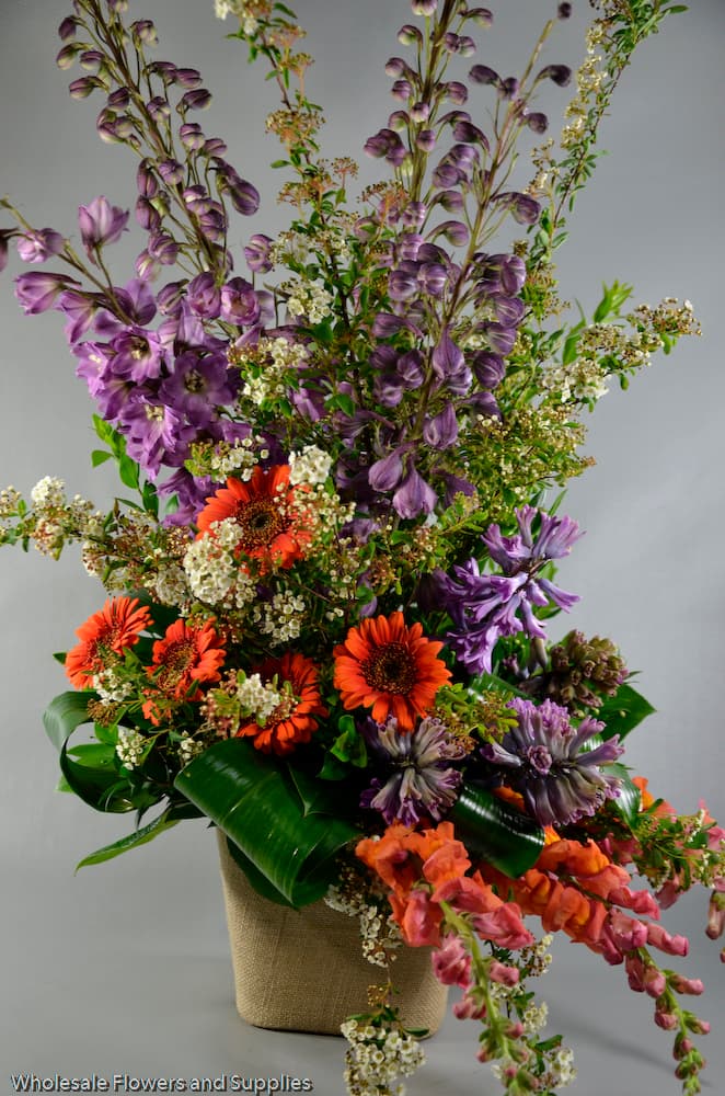 Snapdragons and Gerberas #46