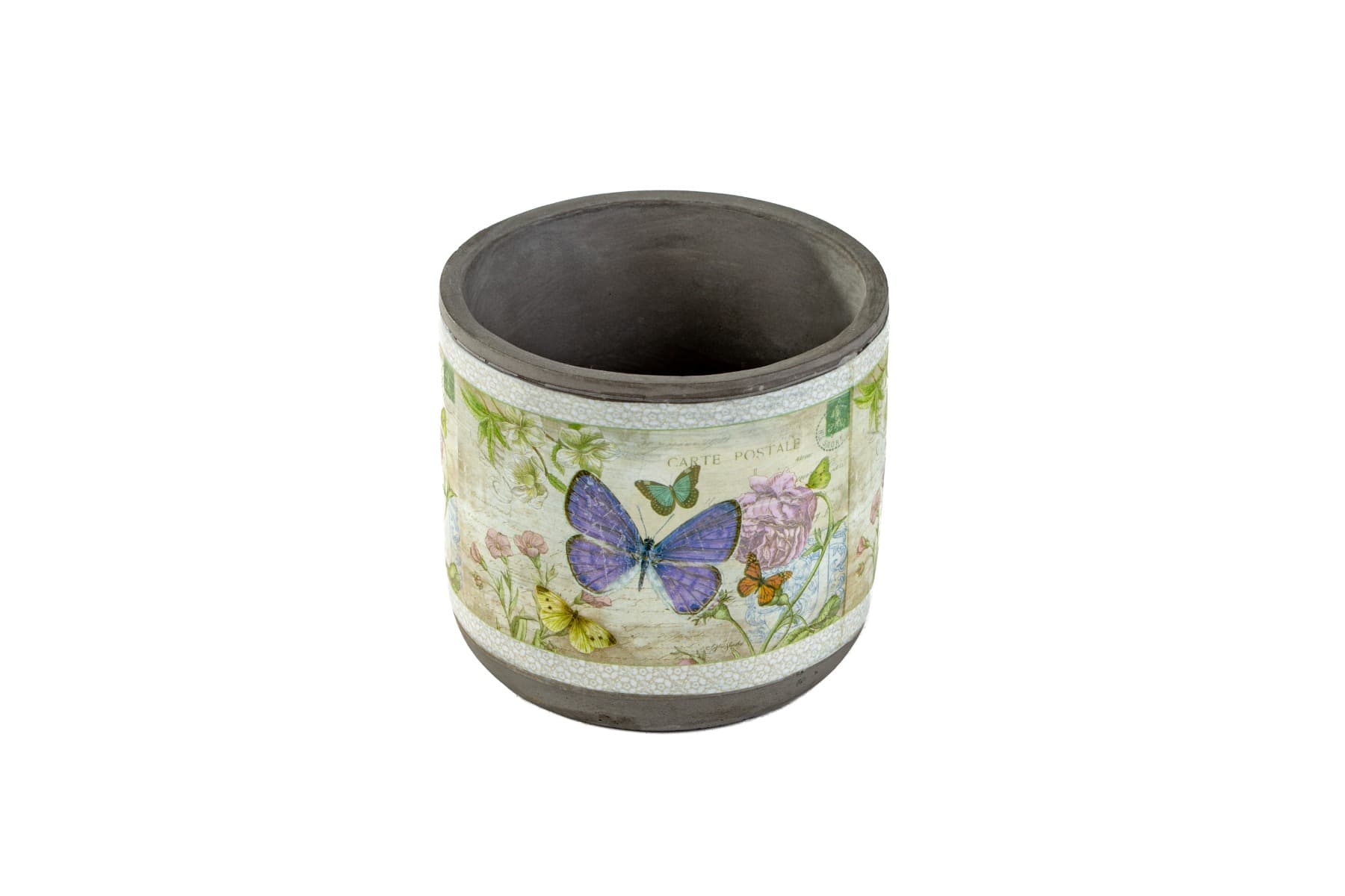 5" Butterfly Stone Planter