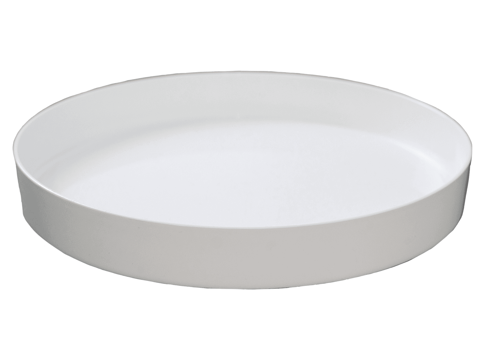 11" Designer Tray - White