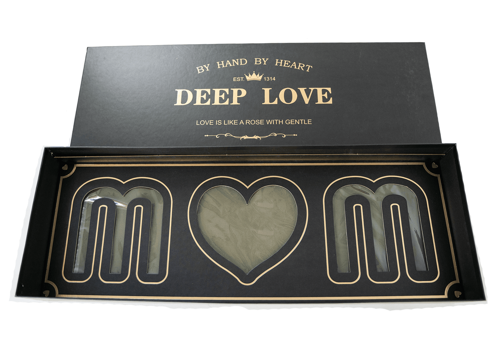 Black Deep Love Long Box Mom