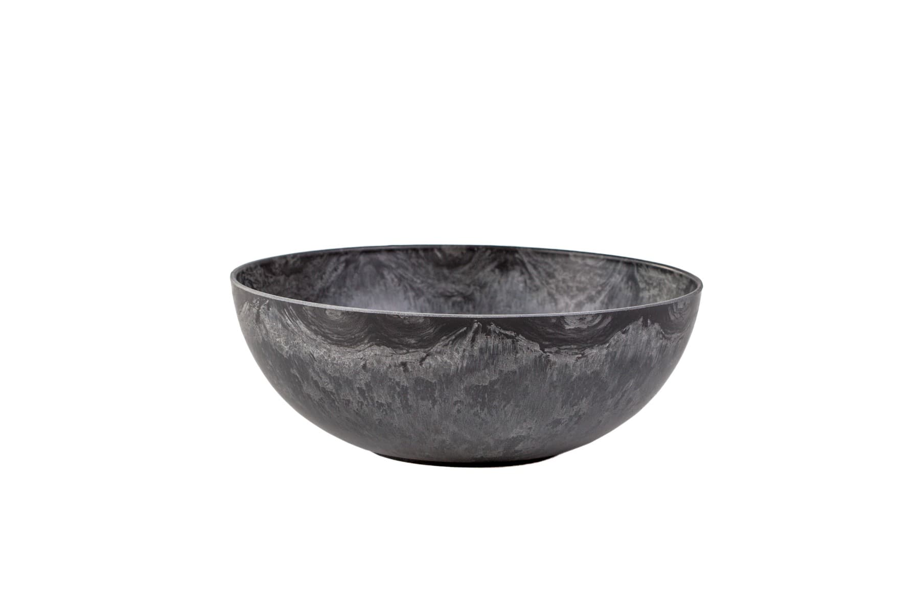 7 7/8" Slate Resin Plastic Bowl