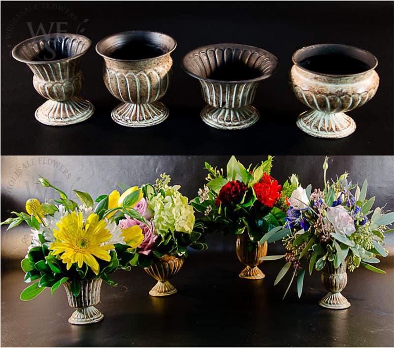 4-Piece Metal Container Set 