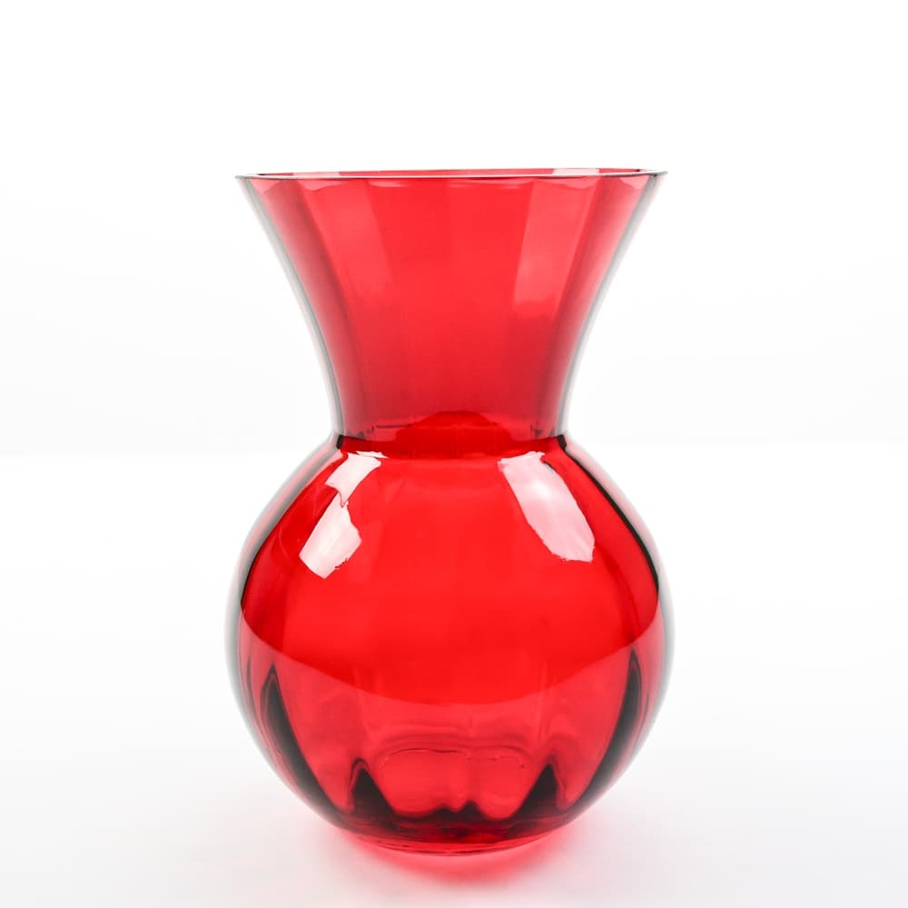 Ruby Red Spring Vase