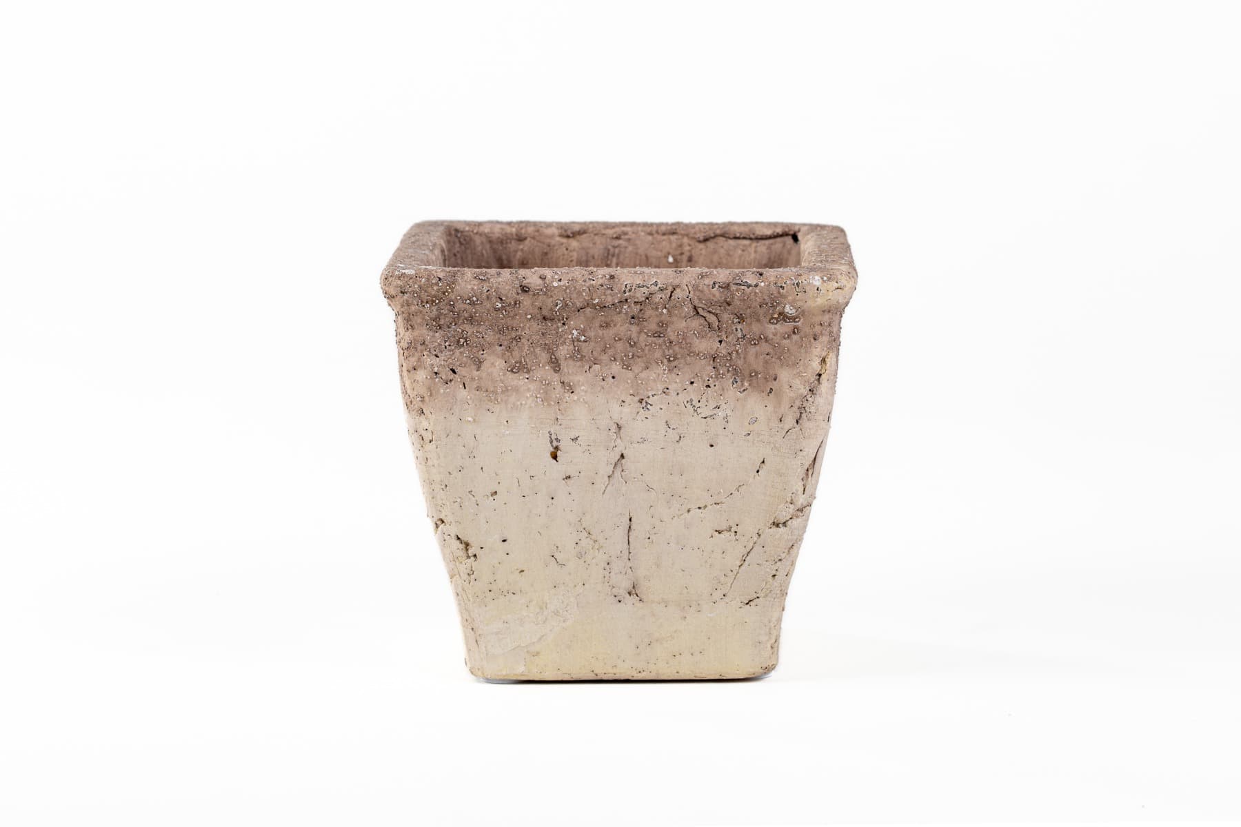 5" Two Tone Concrete Tapered Planter 