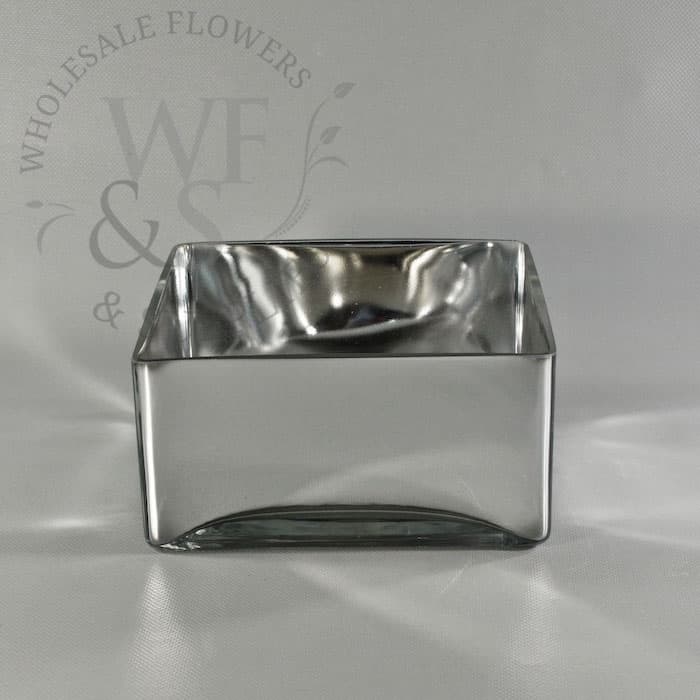 Mirrored Glass Dish Garden 6"x6" 