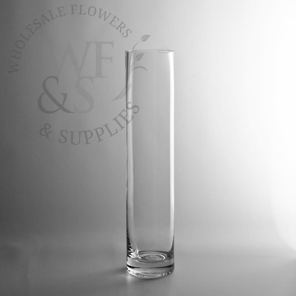 12 x 2.5 Glass Cylinder Vase