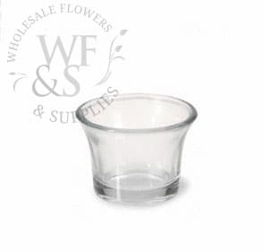 2 1/8" Flared Glass Votive