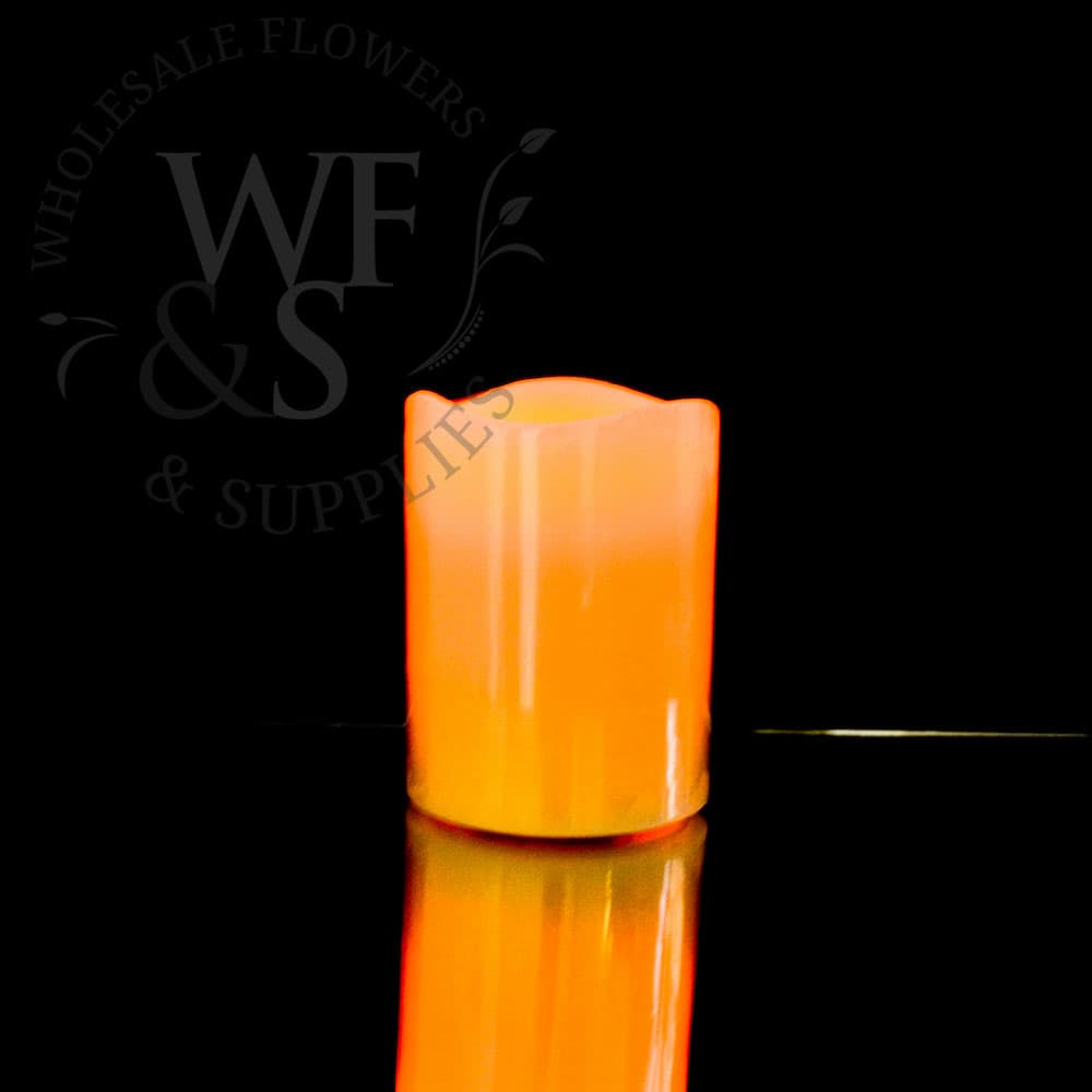 Cream Flameless LED Candle 3"x4"