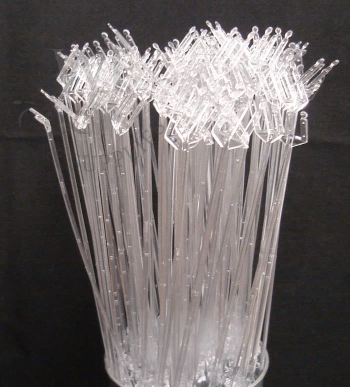 18'' Slant Head Floral Pick Card Holders (100)