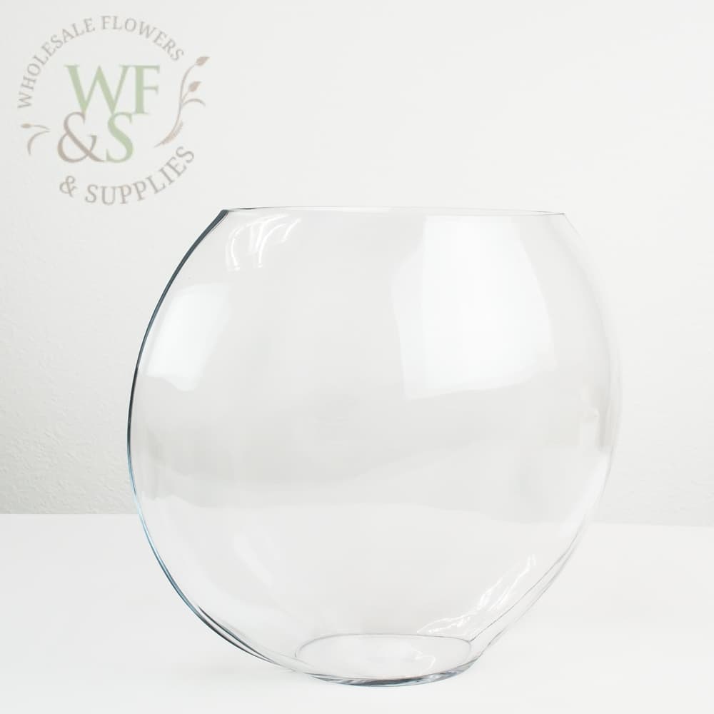 Slim Bubble Bowl Vase - Large 13.2" Tall