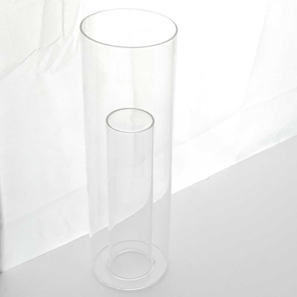 10" Glass Candle  Holder