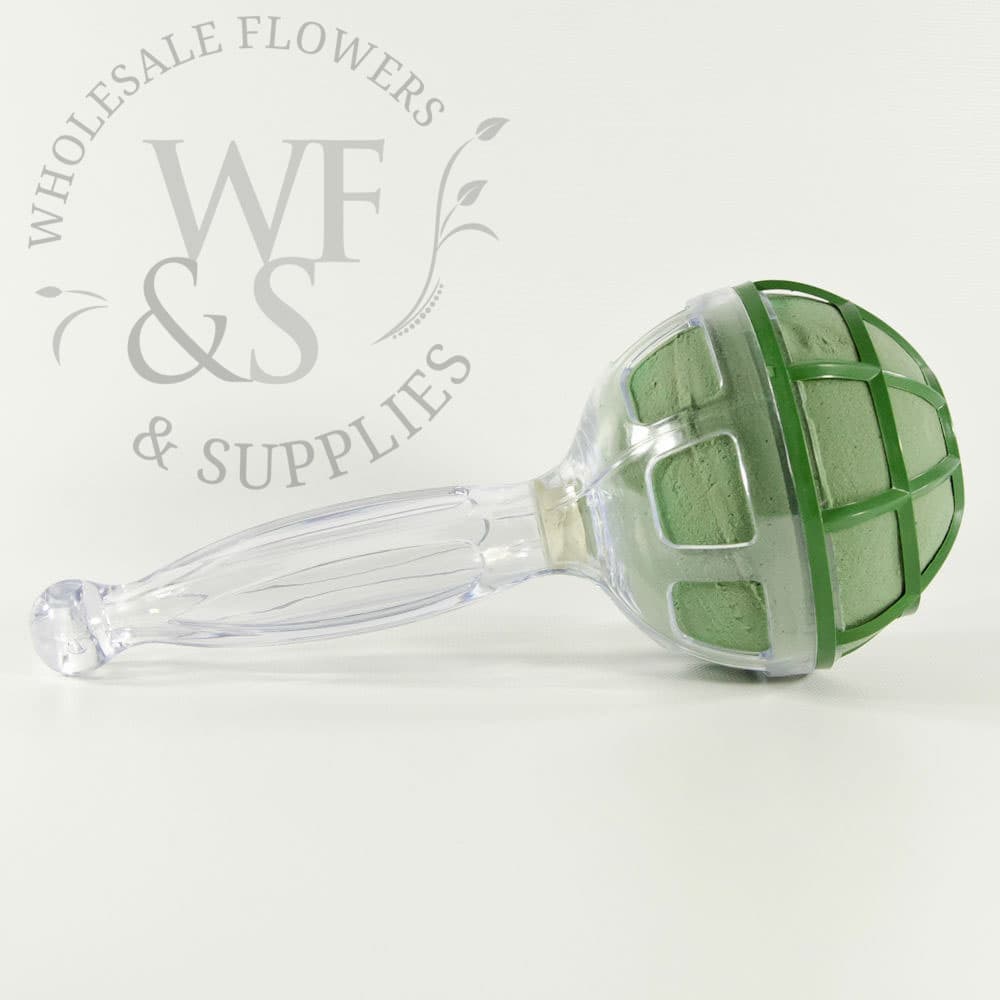 Gala Crystal Bouquet Holder  10" long x 4.5"