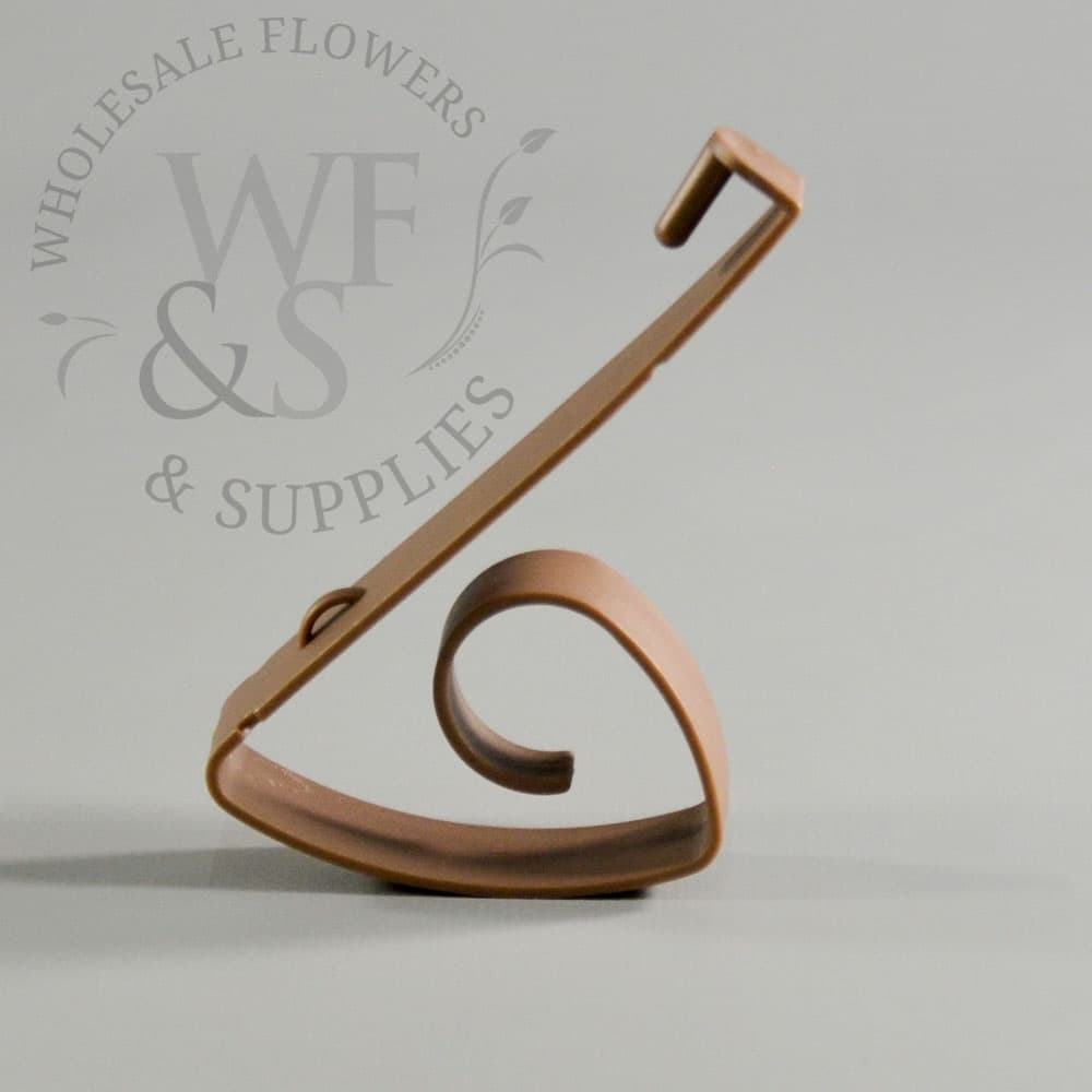 Brown Plastic Pew Clip, Bag of 24