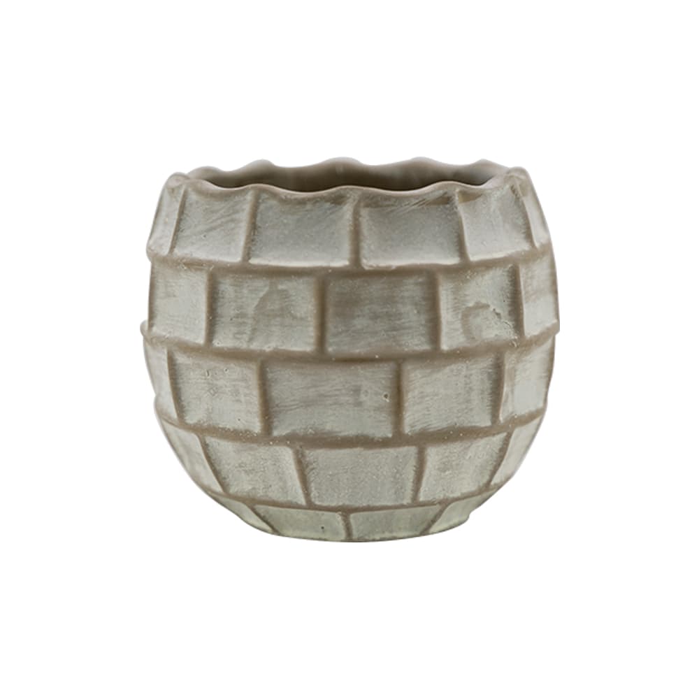 6" Modern Stone Planter