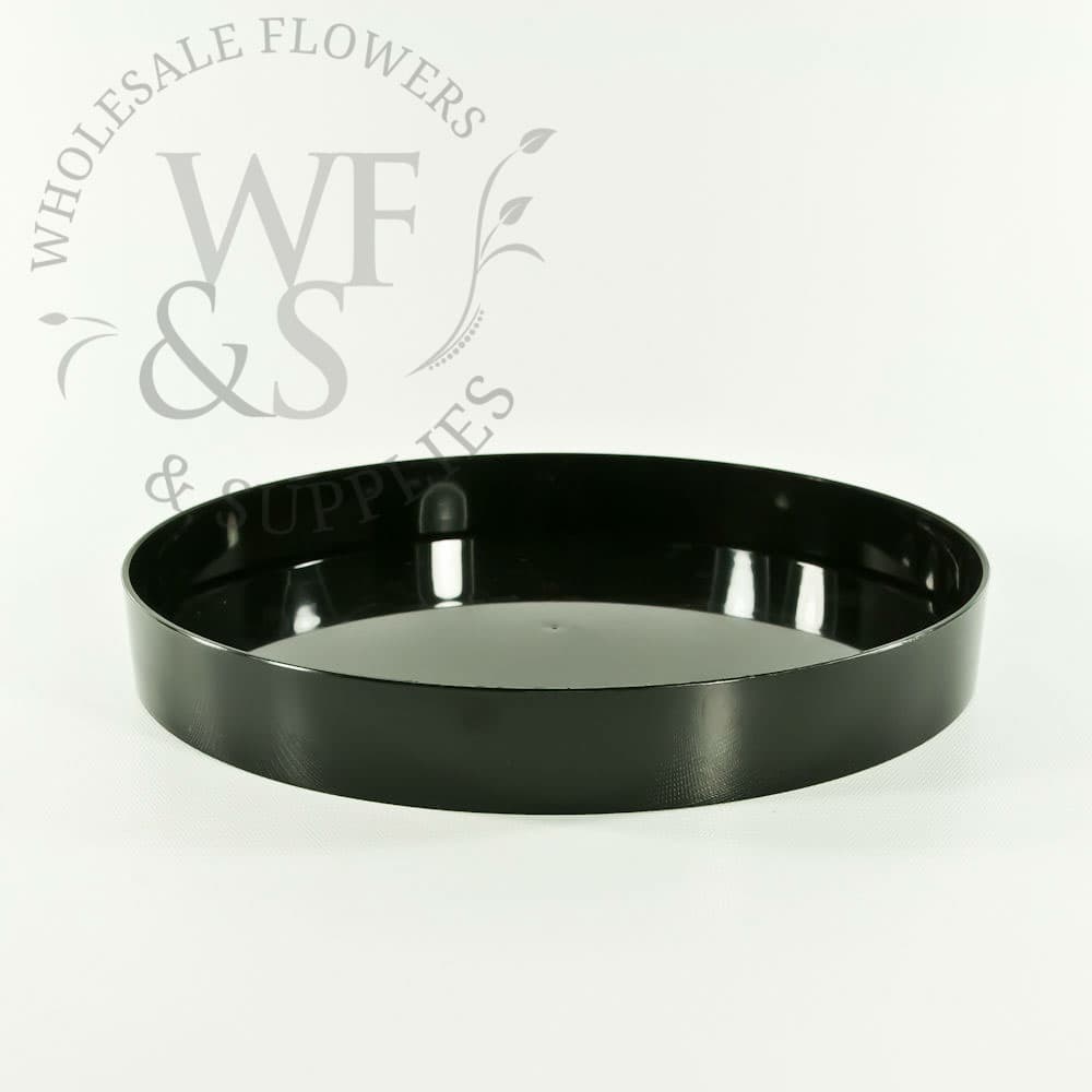 11"  Black Designer Tray 