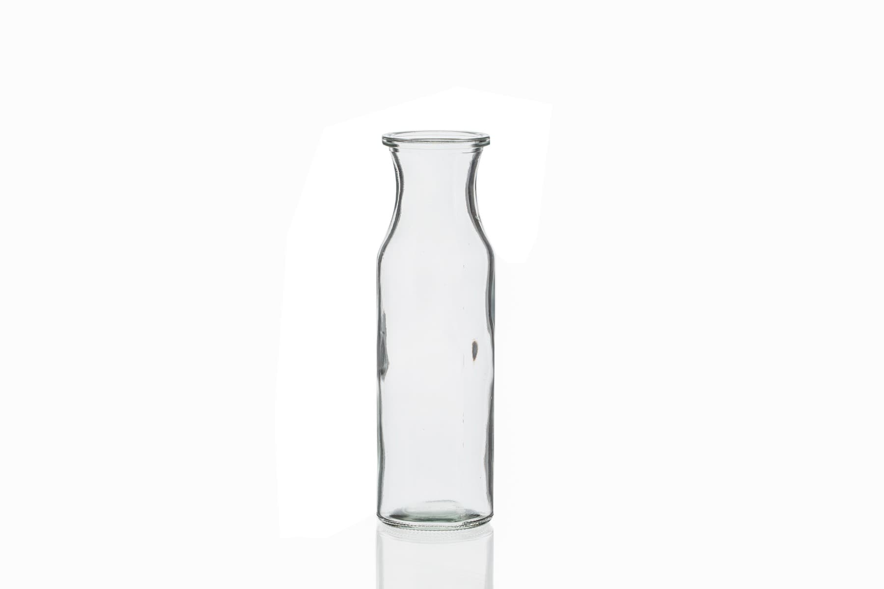 7 5/8th Clear Bud Glass Vase