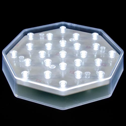 6¼" Illuminating 25 Clear LED Centerpiece Light Base