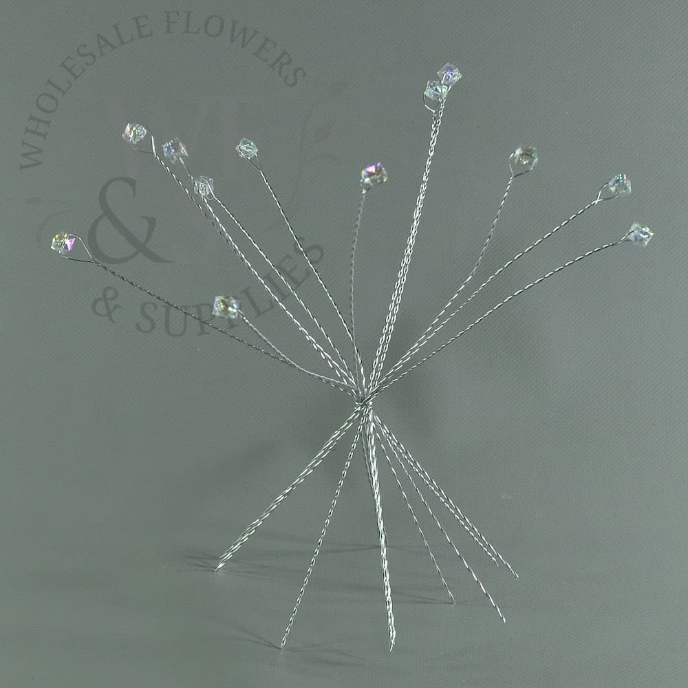 11" Wire Stem Accents/ Bouquet Pins