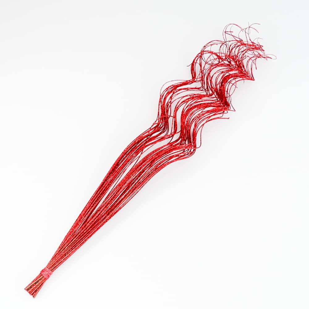 Sparkle Curly Ting Red