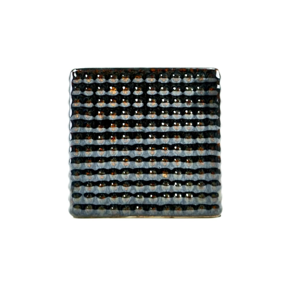 5" Square Vase - Copper 