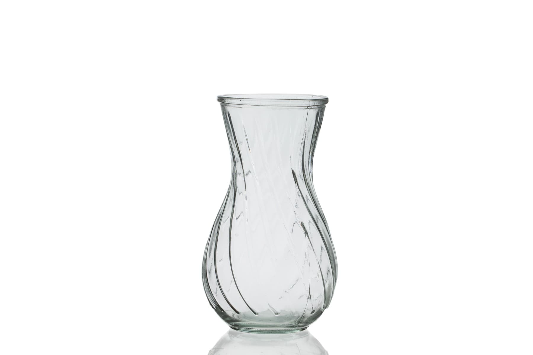 8 5/8th Swirl Glass Vase