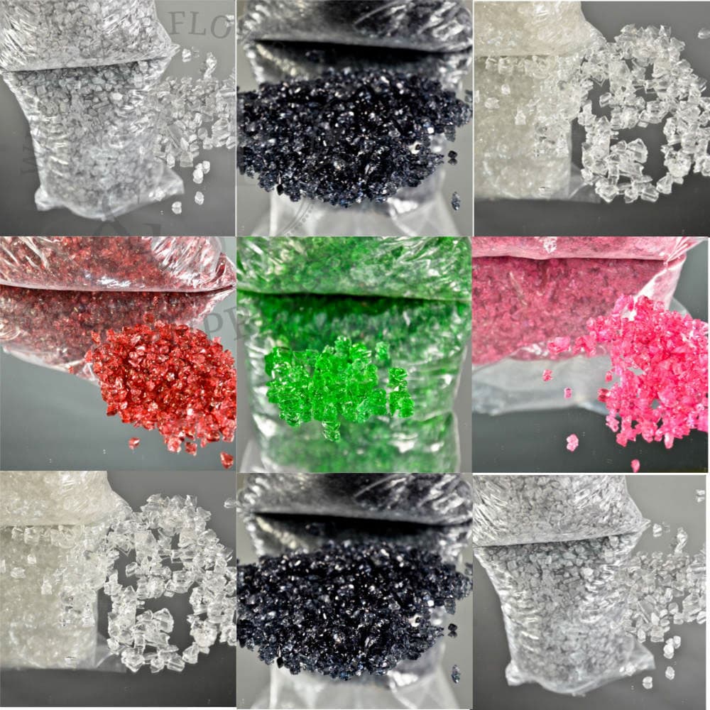 2 lb Bag of Crushed Glass