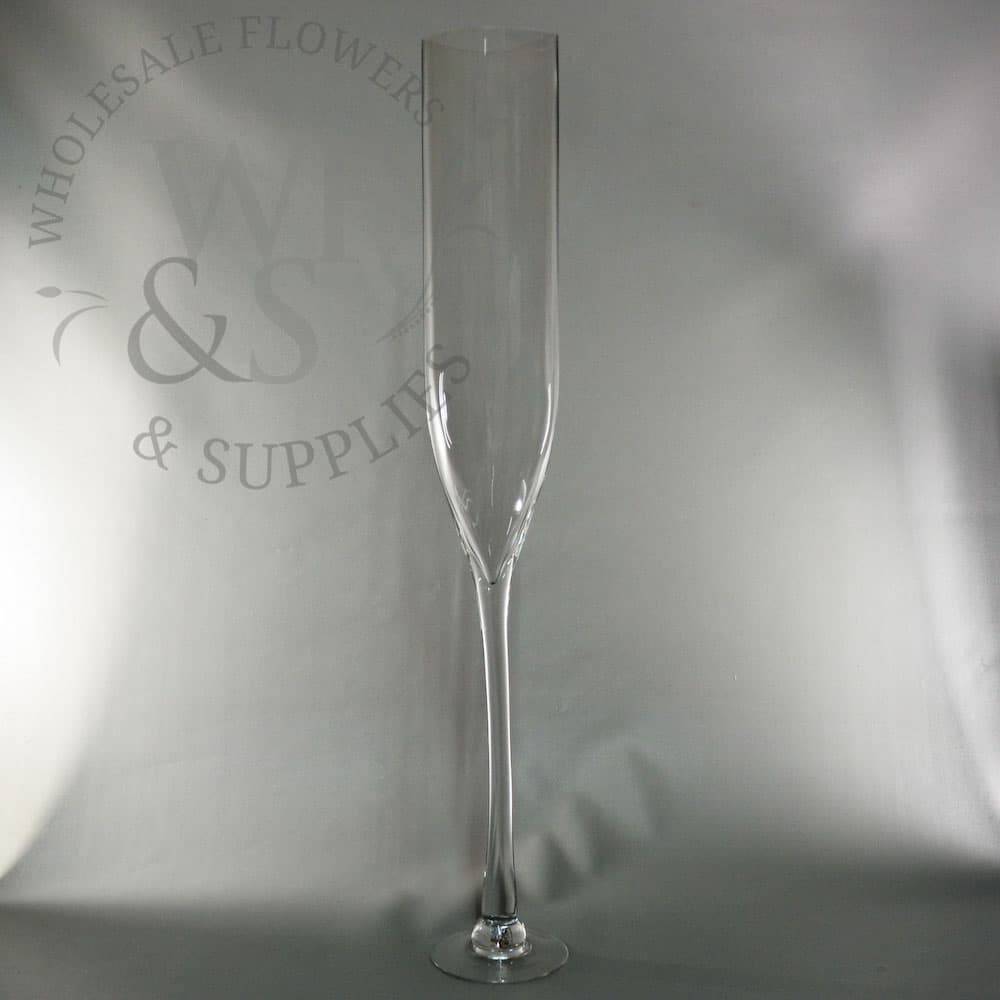 31.5" Champagne Glass Vase
