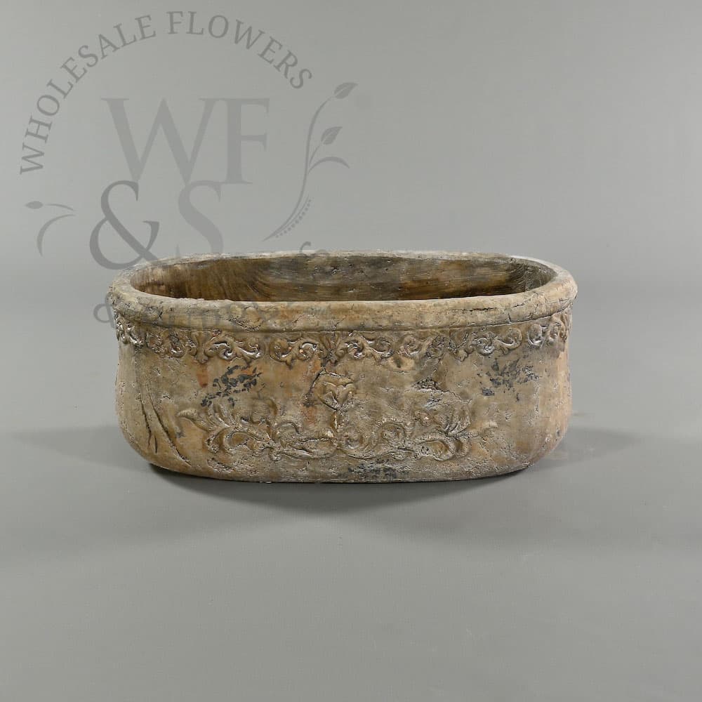 Decorative Oval Planter