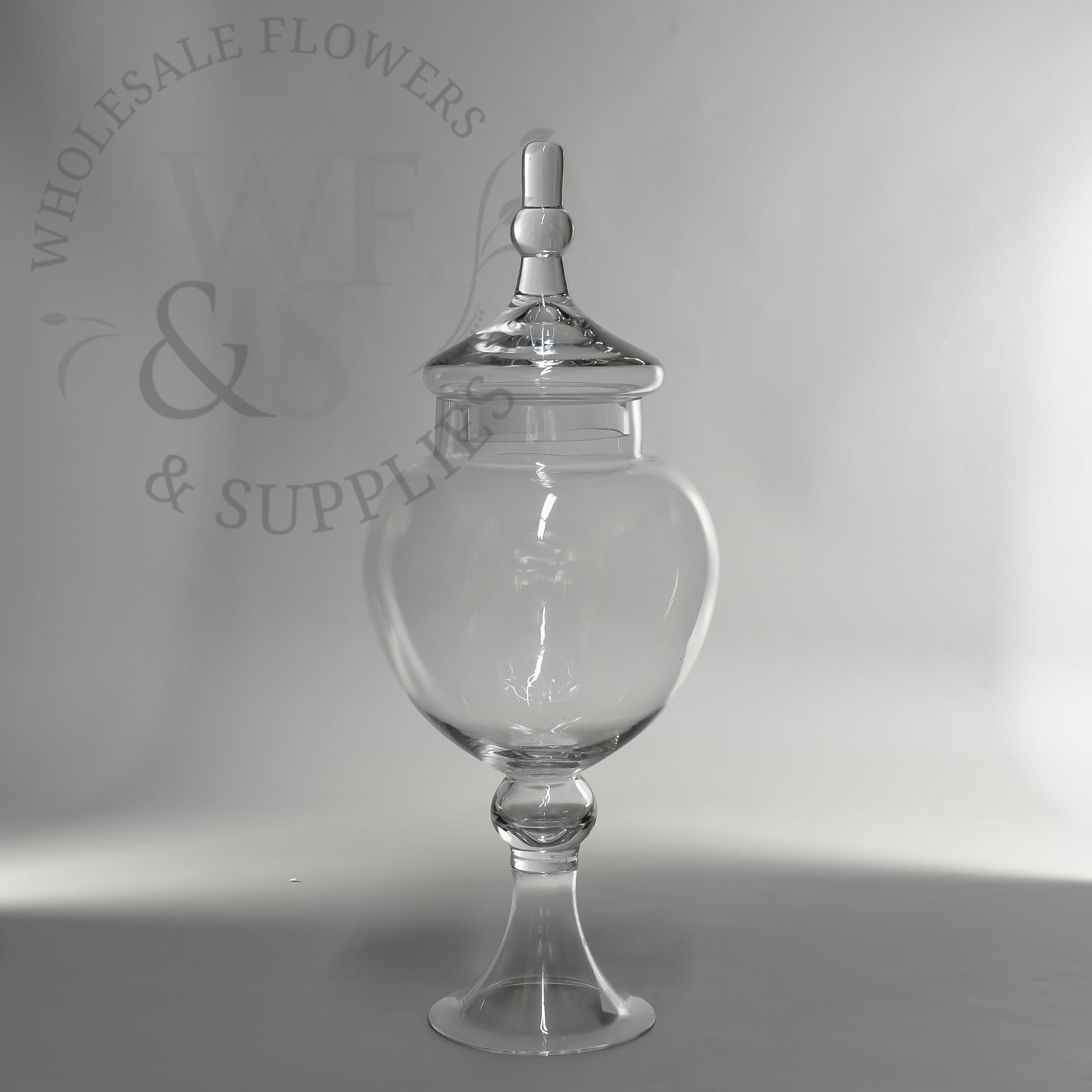 14" Class Apothecary Jar Pedestal