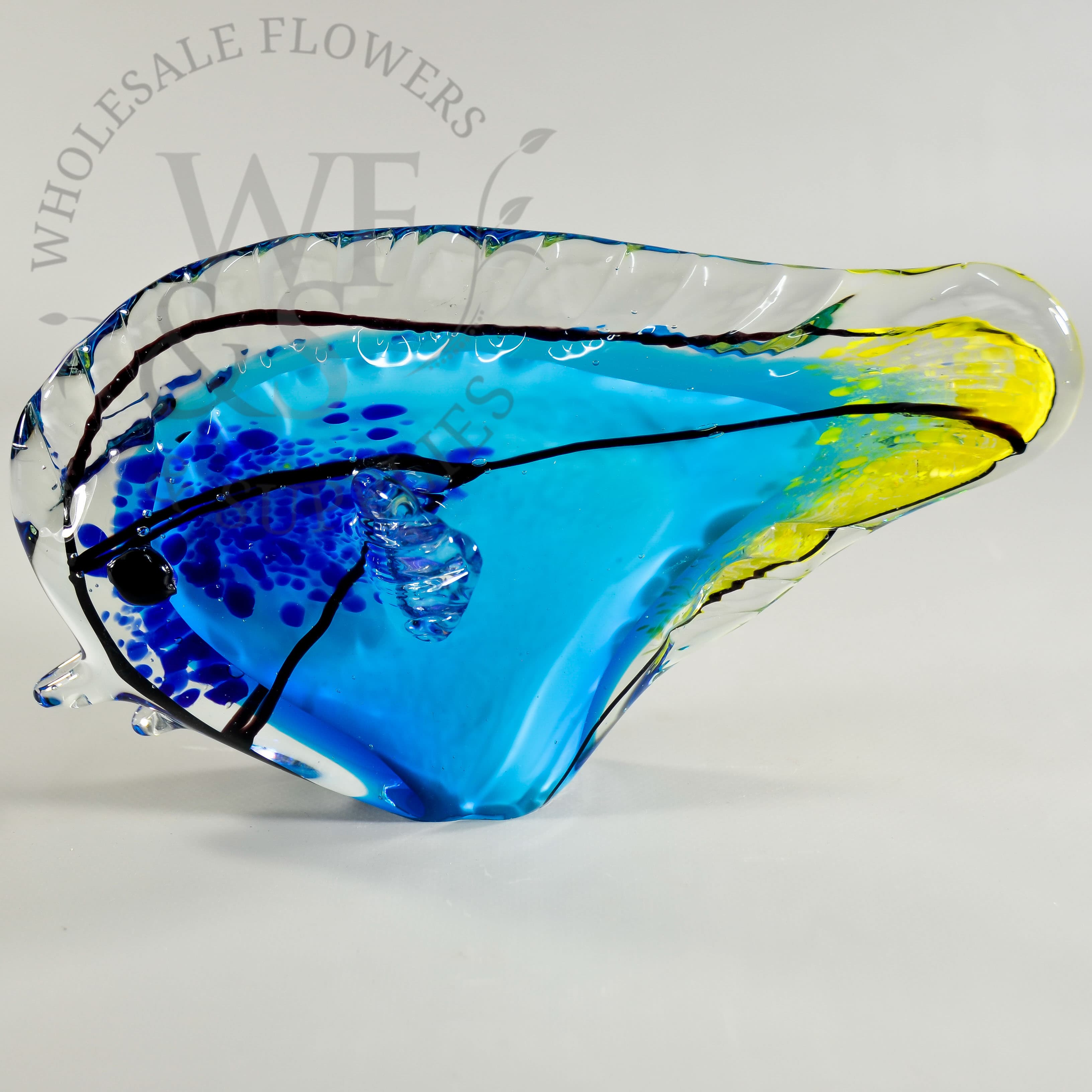 Hand Blown Glass Tabletop Fish Discontinued
