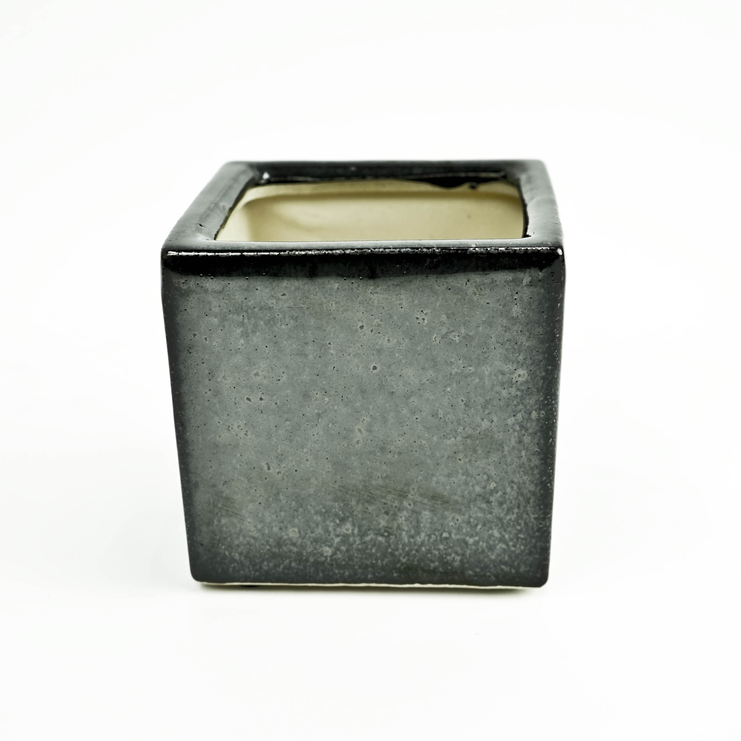 4" Ceramic Cube - Graphite