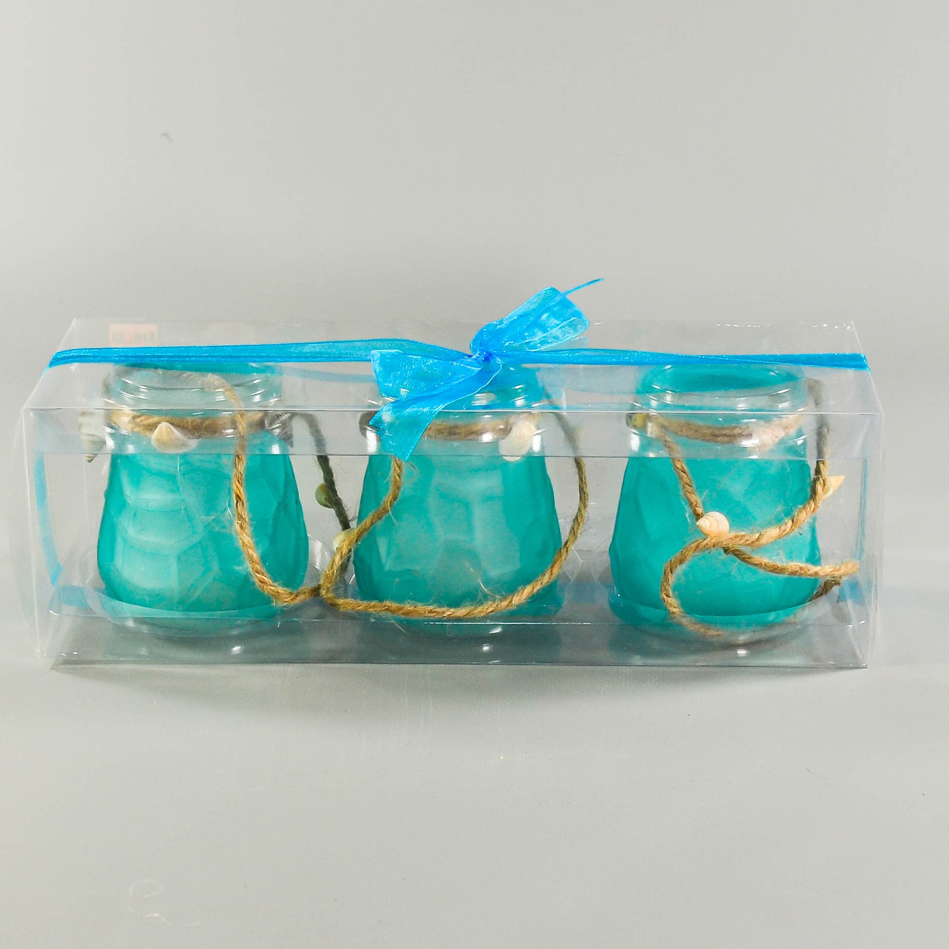 3" Hanging Seashell Candle Holders