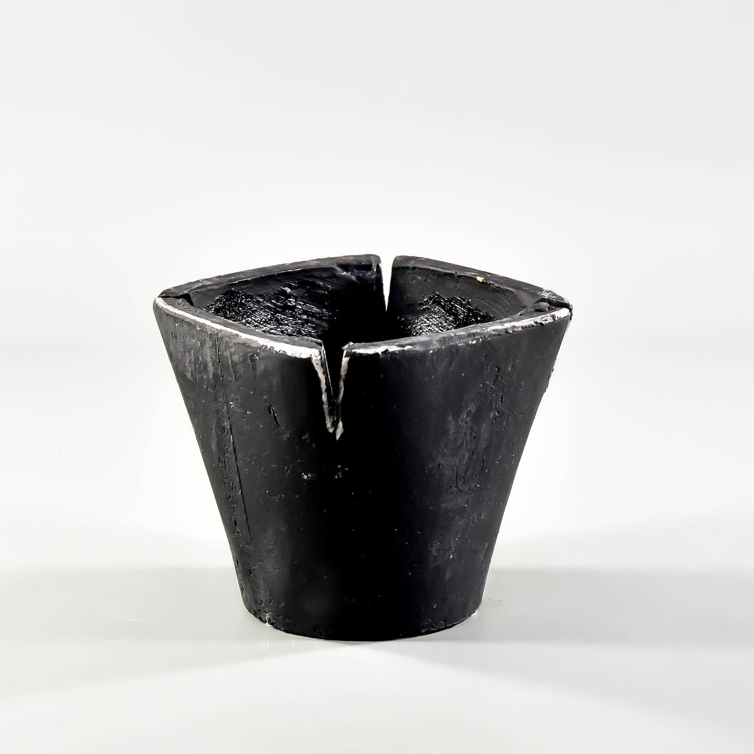 4.3" Notch Ceramic Cache in Black