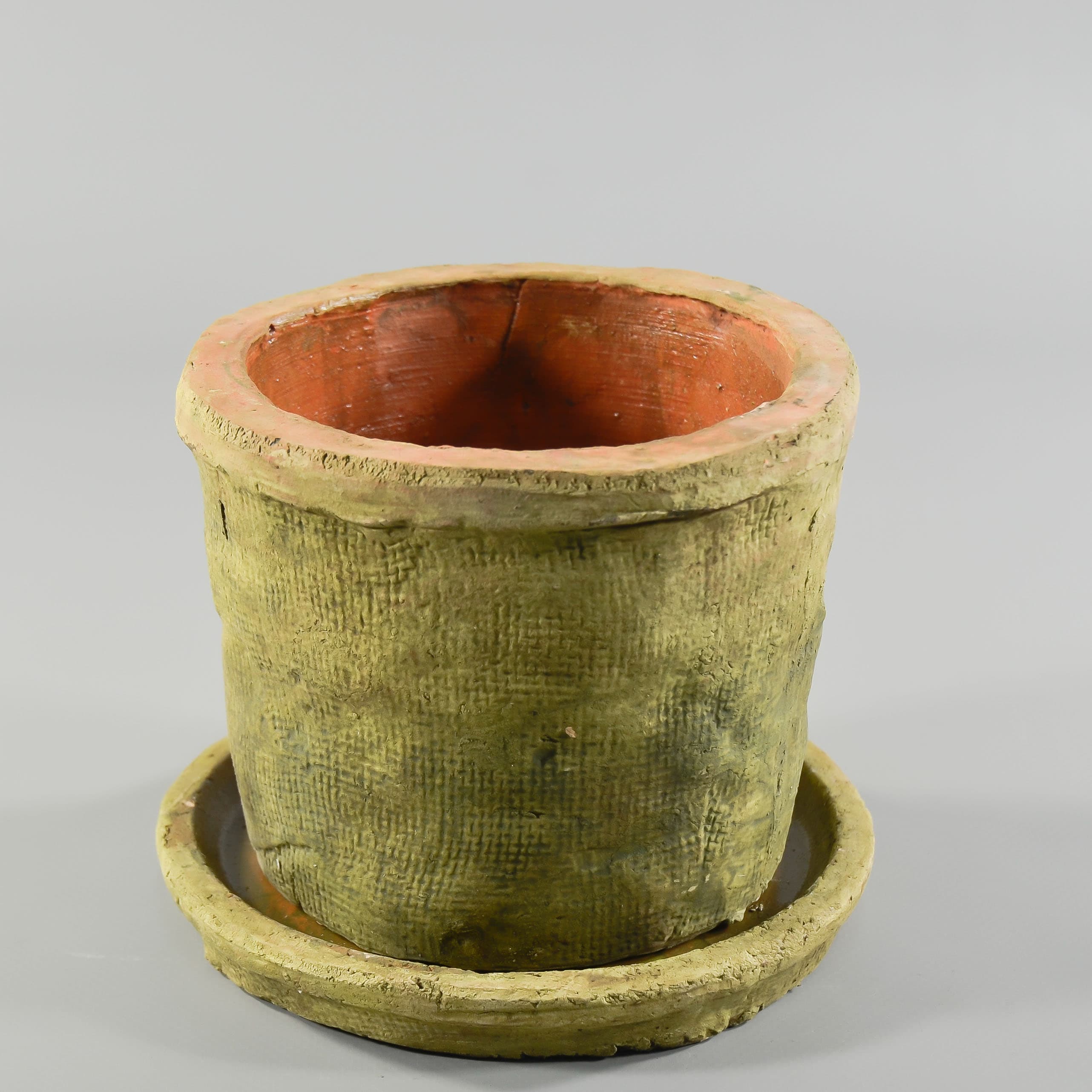 Terracotta Pot With Saucer
