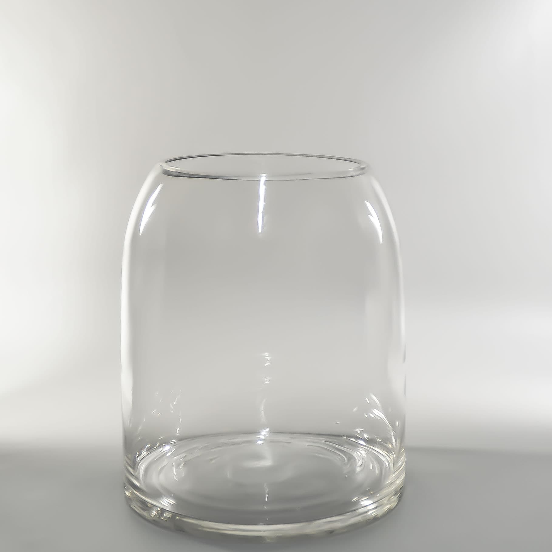 11" Tall Oval Glass Terrarium