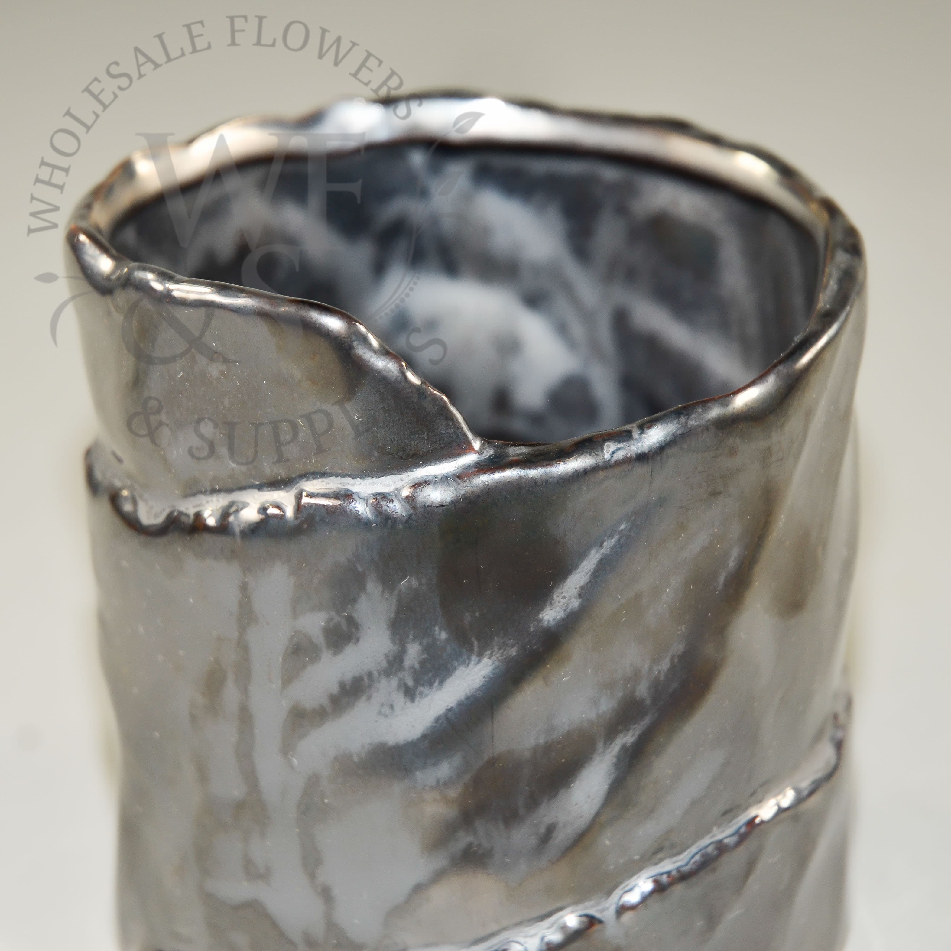 Small Leaf Wrap Decor Cylinder