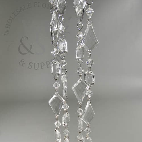 6' Acrylic Crystal Garland