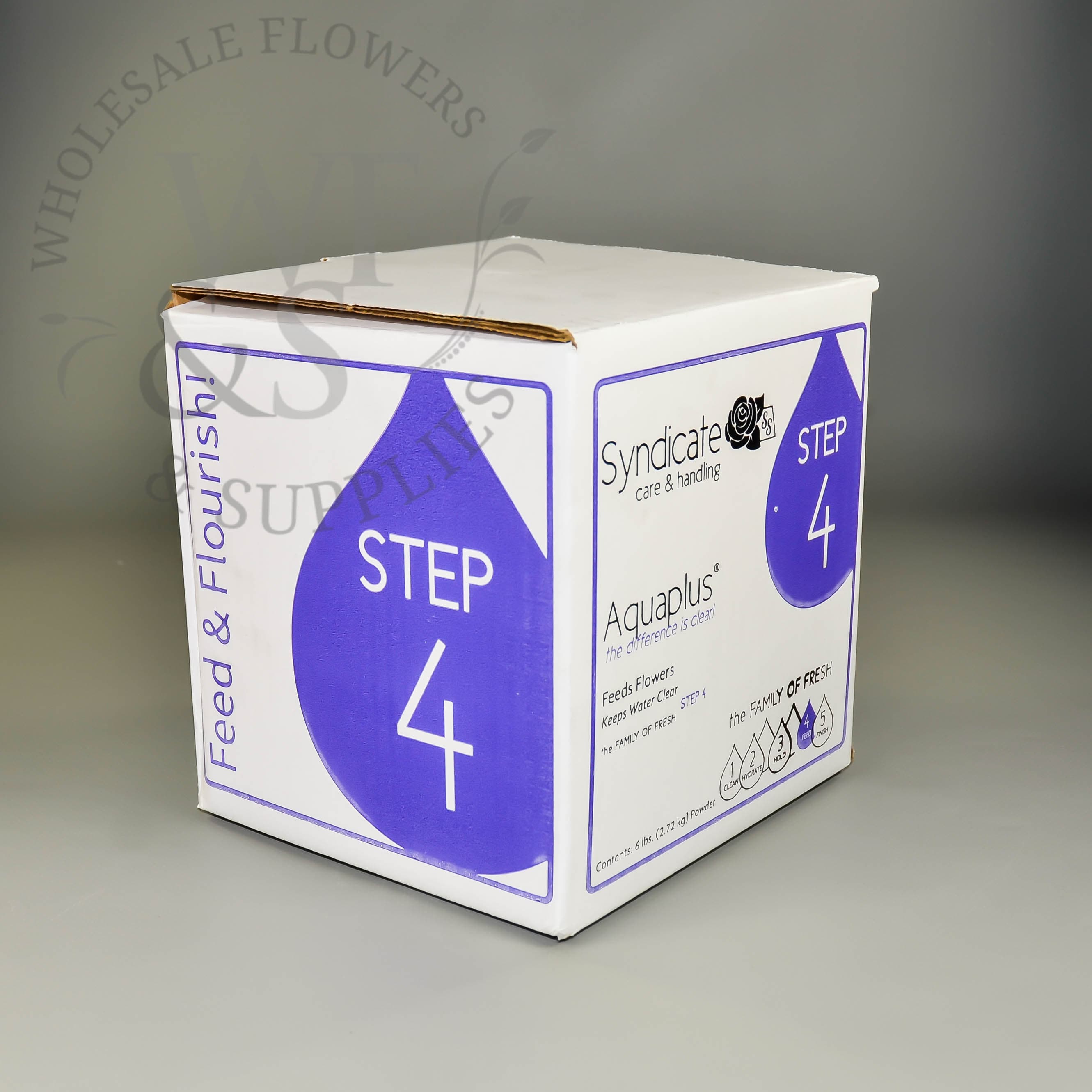 Aquaplus Flowers Food Powder In a Box -6lbs 