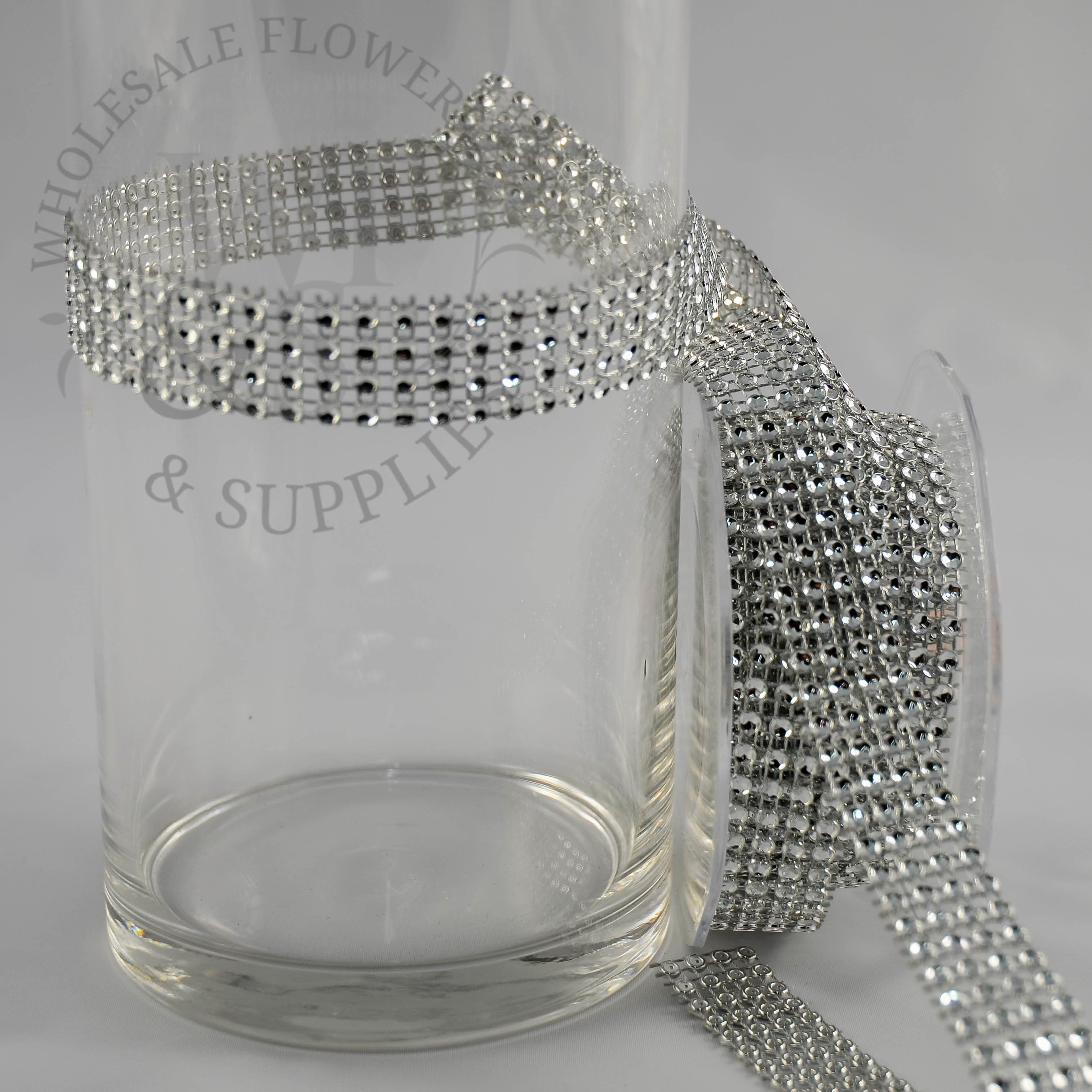 Diamond Effect Decorative Ribbon 5/8in