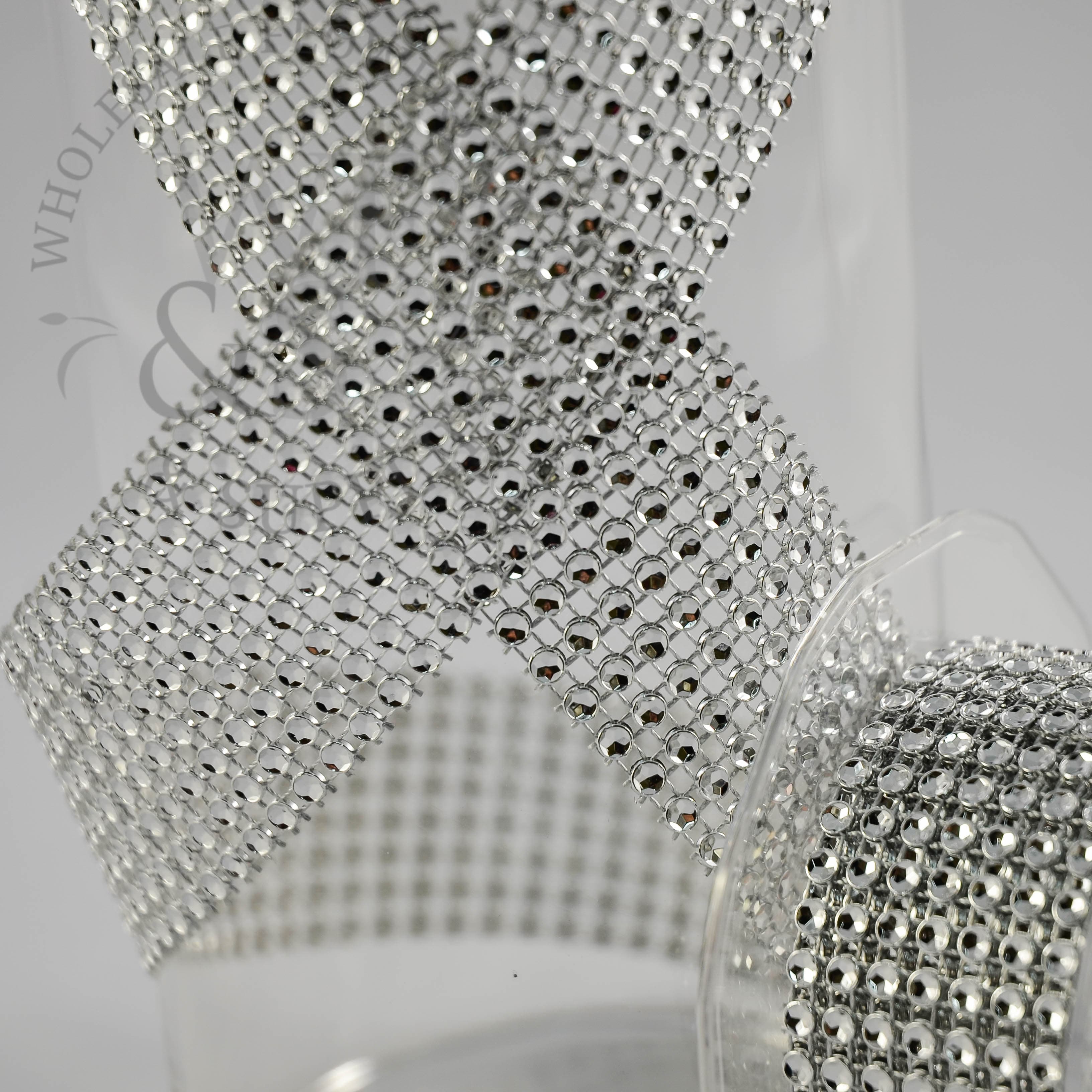 Diamond Effect Decorative Ribbon 3mm