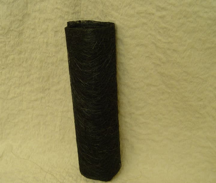 Abaca Roll 19" Black