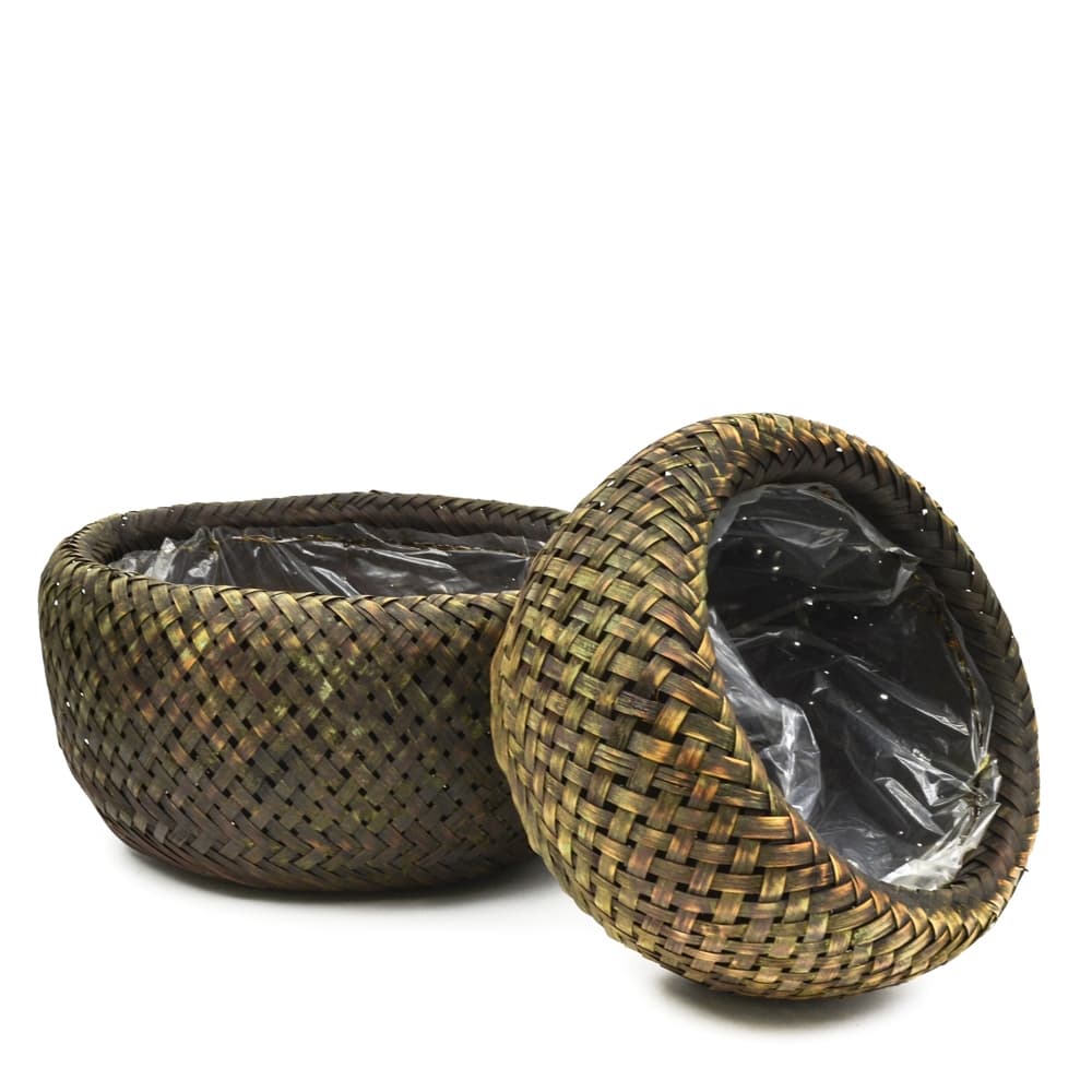 Woven Wicker Basket Set of 2